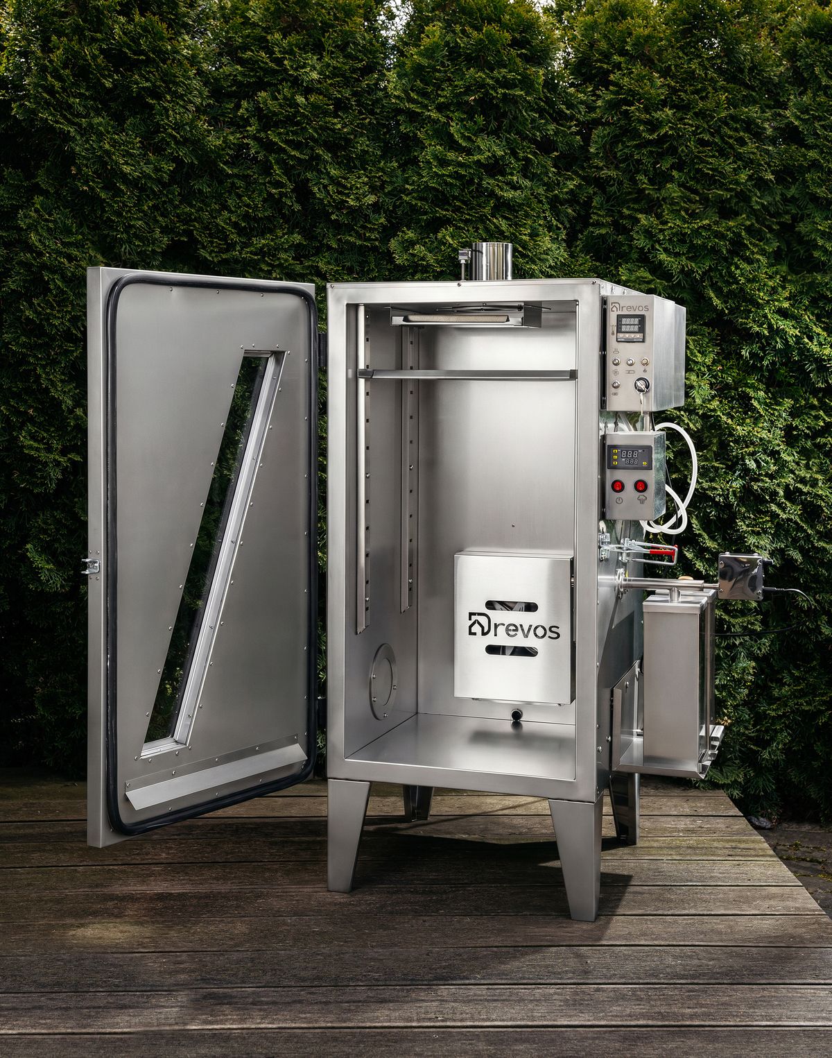 Komora wędzarnicza DREVOS Smoke Chamber 25 - widok z przodu