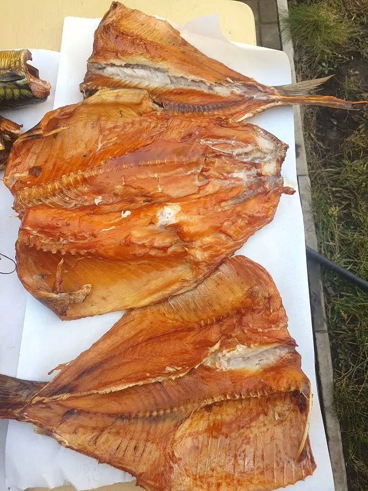 Makrelenfilet — Heißräuchern, Räucherkammer DREVOS Smoke Chamber 50 +