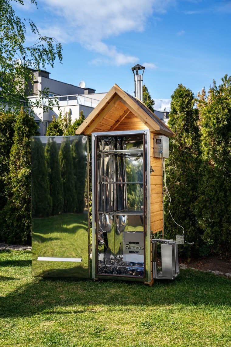 Classic PRO — geöffneter Räucherofen