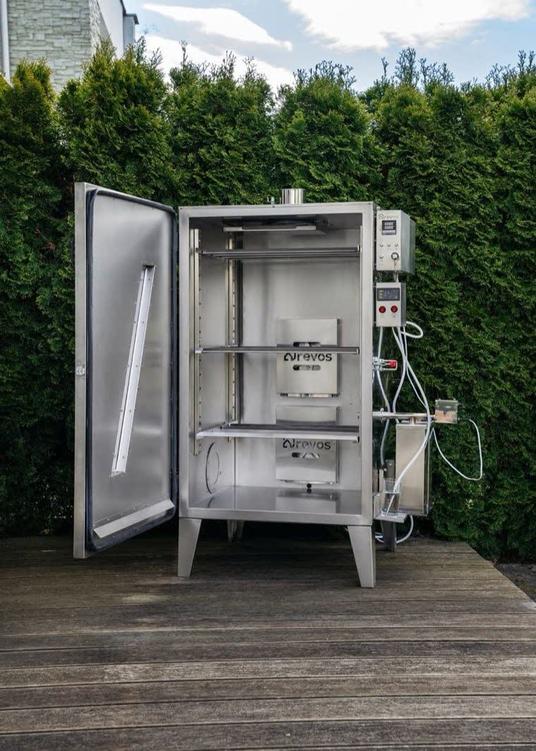 Smoke Chamber 50 — geöffneter Räucherofen