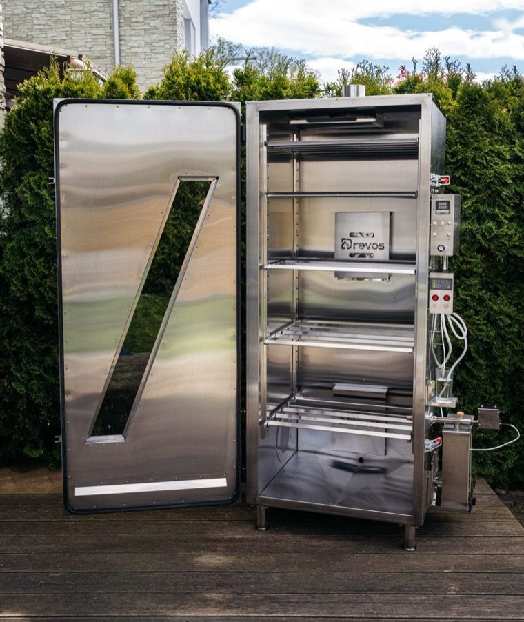 Smoke Chamber 50 + — geöffneter Räucherofen